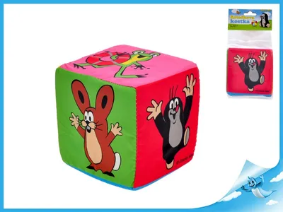 Obrázok produktu pre Krtkova látková kocka 10 cm