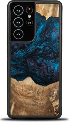 Produktbild von Bewood Einzigartige Hülle für Samsung Galaxy S21 Ultra - Planeten - Neptun