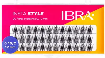 Produktbild von IBRA Insta Style Wimpernbüschel 12 mm
