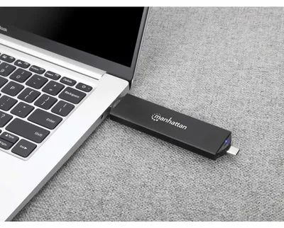 Image de Manhattan 130639 MANHATTAN M.2 NVMe SATA SSD USB-C 3.2 Festplattengehäuse