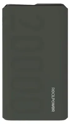 Produktbild von RealPower Powerbank PB-20000 PD+ Midnight Green 20.000mAh