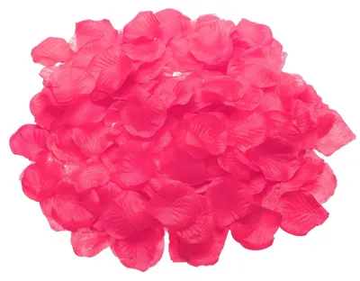 1000 Kunst-Seidenblütenblätter, rot, 4,5 cm, für Hochzeitsdeko