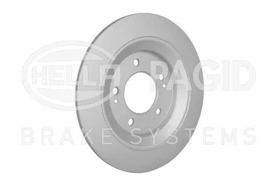 Produktbild von 2x HELLA 8DD 355 134-401 Bremsscheibe Hinterachse
