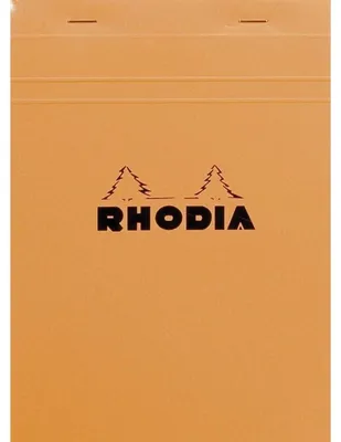 Image de RHODIA Bloc-notes No. 16 DIN A5 quadrillé orange 80 feuilles