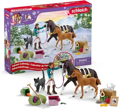 Imagen del producto de Calendario de adviento temático de caballos - A partir de 5 años - Juguetes - 36 piezas
