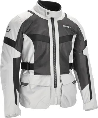 Produktbild von Acerbis Ramsey Vented Long Damen Motorrad Textiljacke, grau/dunkelgrau, M