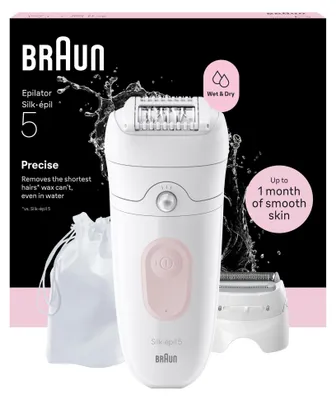Image de Braun Silk·épil 5, épilateur pour femmes, couleur : blanc