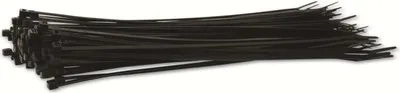 Produktbild von KSS Kabelbinder-Sortiment Polyamid 6.6, schwarz, 380x6,4, UV-beständig, 100 Stück