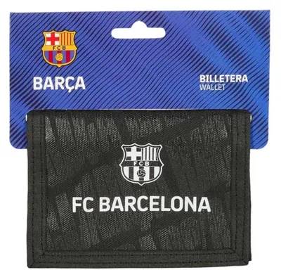 Produktbild von Safta Fc Barcelona 12.5x9.5x1 Cm Brieftasche Schwarz  Kinder Schwarz One Size