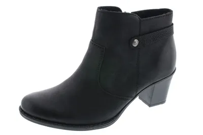 Produktbild von Rieker L7661-00 Schuhe Damen Stiefeletten Chelsea Boots Warmfutter, Größe:39 EU, Farbe:Schwarz