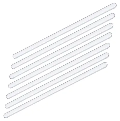 Immagine prodotto di Agitatore da laboratorio in vetro borosilicato - Lunghezza: 15 cm (5,91 pollici) - Diametro: 5 mm