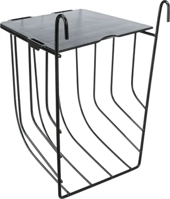 Produktbild von Trixie Heuraufe zum Einhängen mit Deckel - 13 × 18 × 12 cm