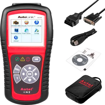 Zdjęcie produktu dla Skaner OBD2, obsługa wielu języków, kompleksowa diagnostyka, AL519, angielski