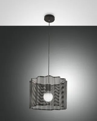 Produktbild von Fabas Luce Pendelleuchte Glicine E27 Ø400mm Schwarz