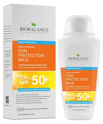 Productafbeelding van Bio Balance, zonnebescherming, hydraterend en beschermend, zonnebrandmelk, SPF 50, 150 ml