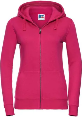 Image de Russell - Sweat à capuche "Authentic" Zip intégral pour femme PC5637 (XL) (Fuchsia)