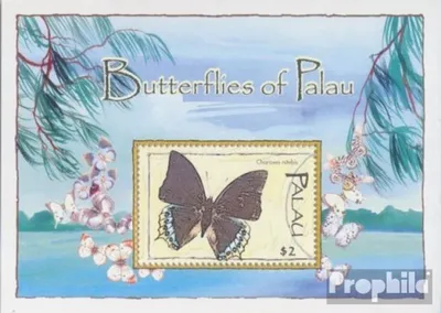 Produktbild von Briefmarken Palau-Inseln 2004 Mi Block192 (kompl.Ausg.) postfrisch Schmetterlinge