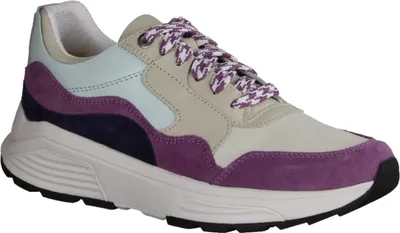 Produktbild von Xsensible Golden Gate Lady Schnürschuh Stretch-Leder Color Combi, bequem - Damenschuhe Bequeme Schnürschuhe, Mehrfarbig, leder (stretchleder)