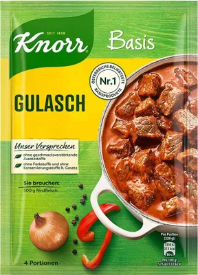Produktbild von Knorr Basis für Gulasch 73g
