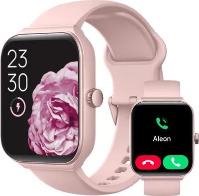 Produktbild von Smartwatch für Herren mit Telefonfunktion 1.95" Fitness-Tracker mit Herzfrequenz Schrittzähler Schlafüberwachung IP68 Wasserdicht Android & iOS 44 mm