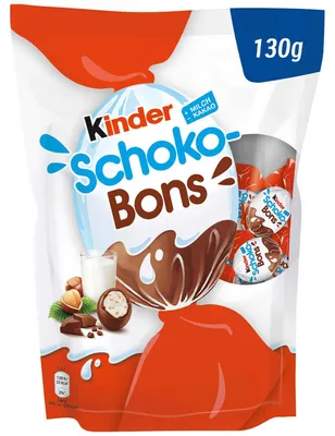 Zdjęcie produktu dla Ferrero Kinder Schoko Bons – jajka czekoladowe mleczne, 130g