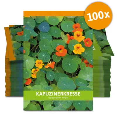 Artikelbild 2 von 'Kapuzinerkresse für Werbezwecke (100 Tütchen)'