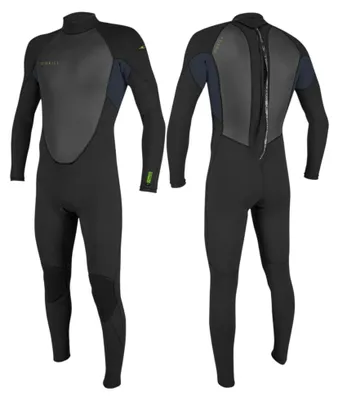 Produktbild von O'NEILL Youth REACTOR-2 3/2 Back Zip Kinder FullSuit Neoprenanzug Wetsuit Slate - Groesse: 6 (126-133)