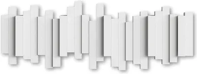 Produktbild von Famanu Garderobehaken moderne Wandgarderobe - Schwarz