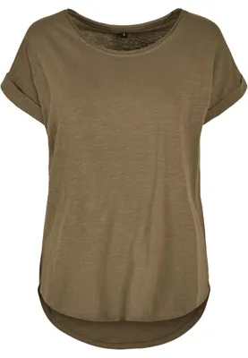 Produktbild von Build Your Brand Build your Brand Damen Slub T-Shirt 56.0036 Gr. 2XL olive