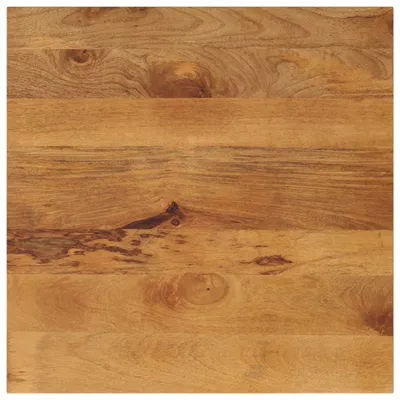 Image de Plateau de table design 70x70x3,8 cm Carré bois massif mangue, Plateaux de table 2024 Nouveau