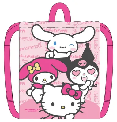 Immagine prodotto di Borsa sportiva Hello Kitty e amici 33 cm