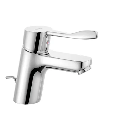 Produktbild von KLUDI PURE&EASY Waschtisch-Einhandmischer, Auslaufhöhe 70mm, Public-Armhebel 120mm, chrom, 372840565