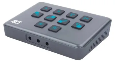 Obrázek produktu pro ACT AC7610, HDMI, USB typu C, Šedá, 60 Hz, 101 mm, 82 mm