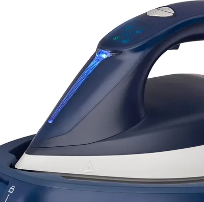 Zdjęcie produktu dla H.Koenig V7, 2600 W, 120 g/min, Płyta ceramiczna, 8 bar, 1,5 l, Niebieski, Biały