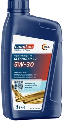 Produktbild von EUROLUB Motoröl CLEANSTAR C2 5W-30 1 L