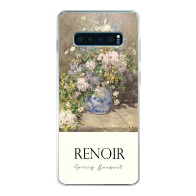 Produktbild von MuchoWow® Handyhülle Schutzhülle Hülle für Samsung Galaxy S10 Plus Kunst - Blumen - Alte Meister Silikon Softcase Handy Hülle - Schutzhülle