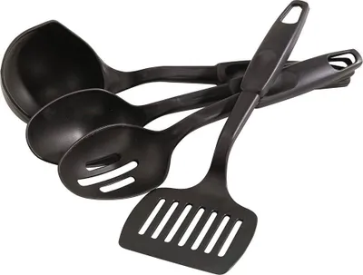 Produktbild von Easy Camp 580100, Polypropylen (PP), utensil Set, Schwarz, Schwarz, 102 g