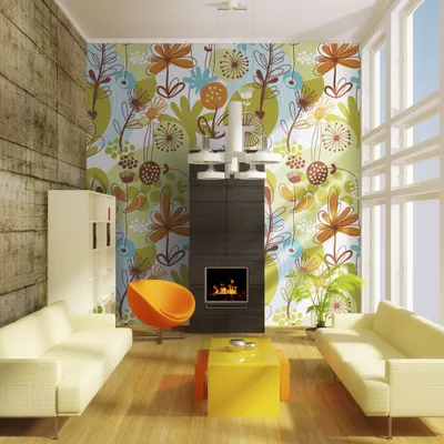 Produktbild von Basera Fototapete Schnörkelmotiv 100405-66, Vliestapete, 250x193 cm