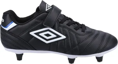 Obrázok produktu pre Umbro - Detské kopačky "Speciali Liga", kožené FS9091 (33 EU) (Black/White)