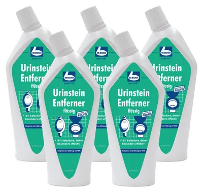 Produktbild von Dr. Becher Urinstein Entferner 750ml für Toiletten Urinale Bidets (5er Pack)