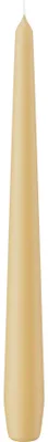 Produktbild von Spitzkerzen Champagner 250 x Ø 25 mm, 12 Stück