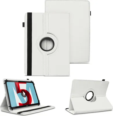 Produktbild von Tablet Tasche für XGODY P60 / P60 Pro Hülle Schutzhülle Cover 360 Drehbar CaseFarben:Weiss