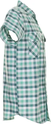Produktbild von Planam Countryhemd 1/4 Arm Gr. 39/40 grün kariert