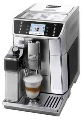 Obrázok produktu pre De’Longhi PrimaDonna Elite ECAM 650.55.MS, Espresso kávovar, 2 L, Kávové zrná, Mletá káva, Vstavaný mlynček, 1450 W, Čierna, Kovová, Strieborná