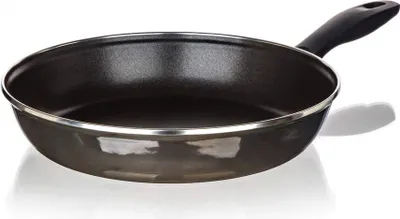 Obrázok produktu pre BANQUET Panvica smaltovaná METALLIC Black 28 cm, s nepriľnavým povrchom
