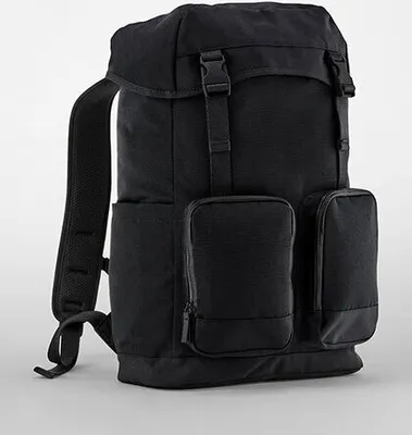 Produktbild von Quadra QD270 | Stockholm Laptop Rucksack - Farbe: Black - Größe: 50 x 33 x 13 cm