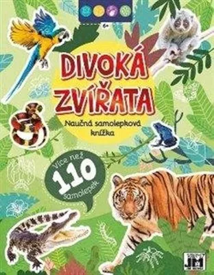 Produktbild von Naučná samolepková knížka Divoká zvířata