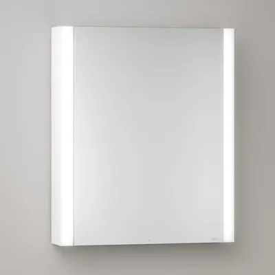 Productafbeelding van Keuco Royal Metis LED wandspiegelkast, 60 x 71 cm, deur linksdraaiend