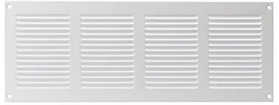 Produktbild von Famanu Ventilationsgitter 400 x 150 mm mit Insektenschutz - für Innen- und Außenmontage