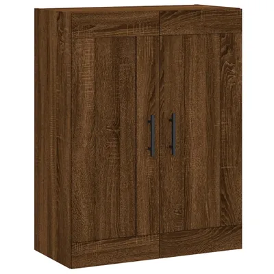 Produktbild von Wandschrank Braun Eichen-Optik 69,5x34x90 cm Holzwerkstoff